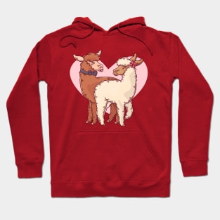 Lama Couple Cute Hoodie